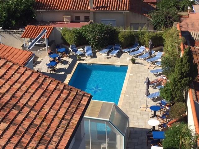 Le Galion Hotel Et Restaurant Canet Plage - Logis Exterior photo